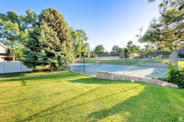 1309 E Hidden Creek Ct S, Holladay, UT 84117 - view of tennis court