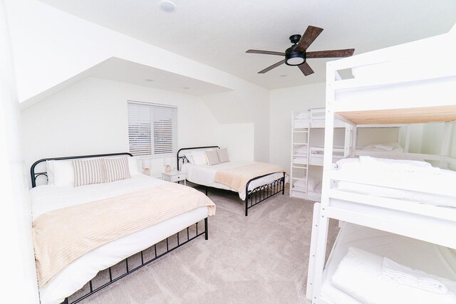 357 W Posies Dr, Garden City, UT 84028 - carpeted bedroom featuring ceiling fan