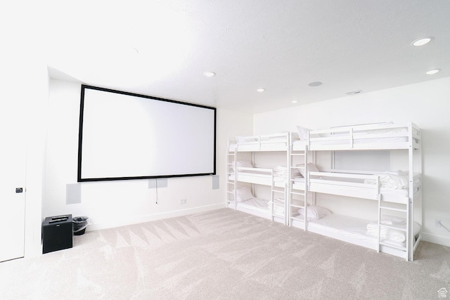 357 W Posies Dr, Garden City, UT 84028 - cinema room with carpet floors and recessed lighting