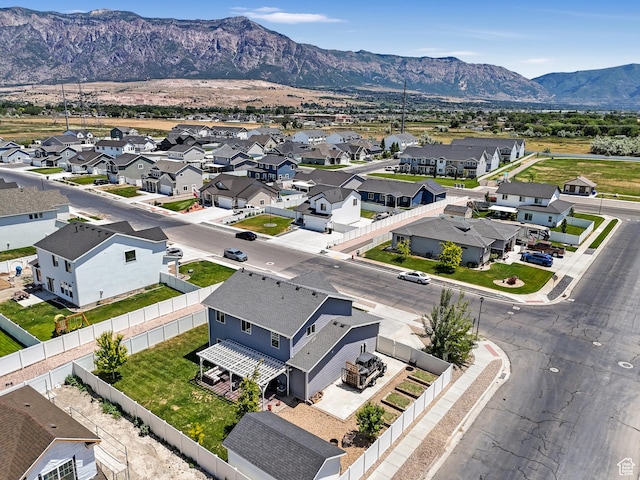 3187 N 3450 W, Plain City, UT 84404 - aerial view of residential area featuring mountains