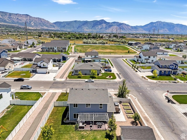 3187 N 3450 W, Plain City, UT 84404 - aerial view of residential area featuring a mountainous background