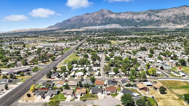 452 E 875 N, Ogden, UT 84404 - aerial view of property and surrounding area with mountains and nearby suburban area