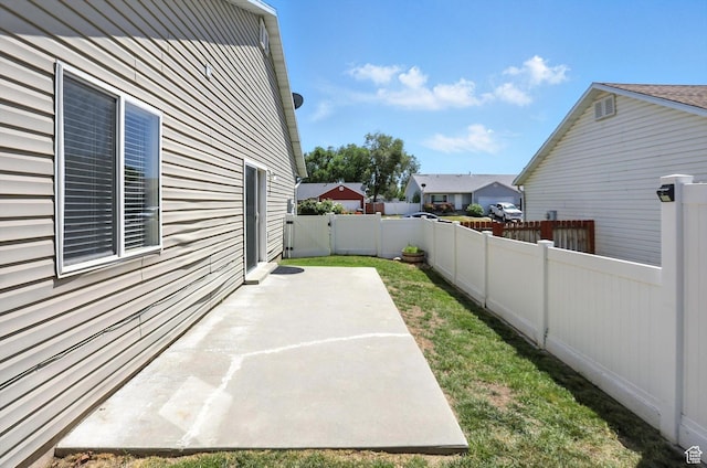 452 E 875 N, Ogden, UT 84404 - fenced backyard with a patio area