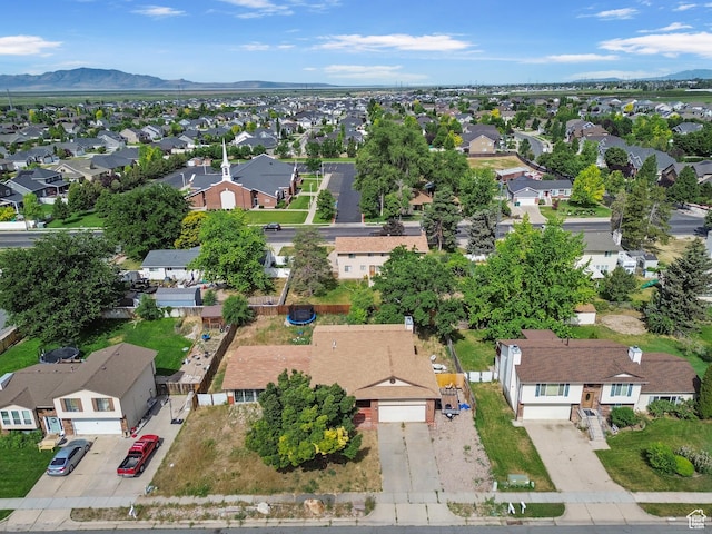 632 S 1150 W, Layton, UT 84041 - aerial view of residential area with a mountainous background