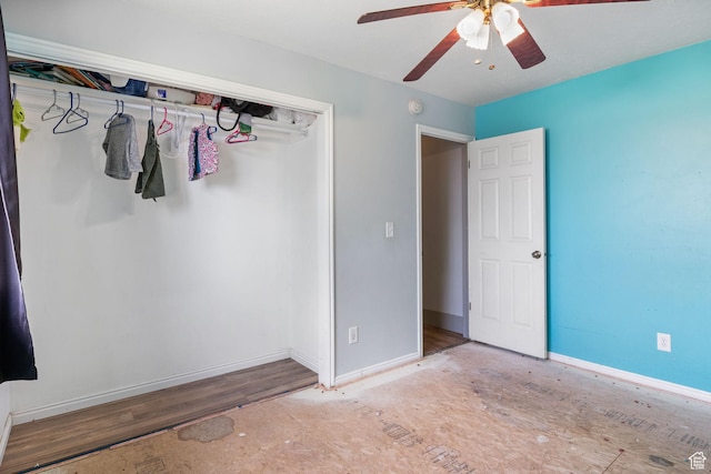 632 S 1150 W, Layton, UT 84041 - unfurnished bedroom featuring wood finished floors and ceiling fan