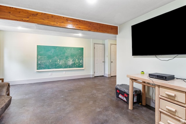 632 S 1150 W, Layton, UT 84041 - living room featuring concrete flooring and baseboards