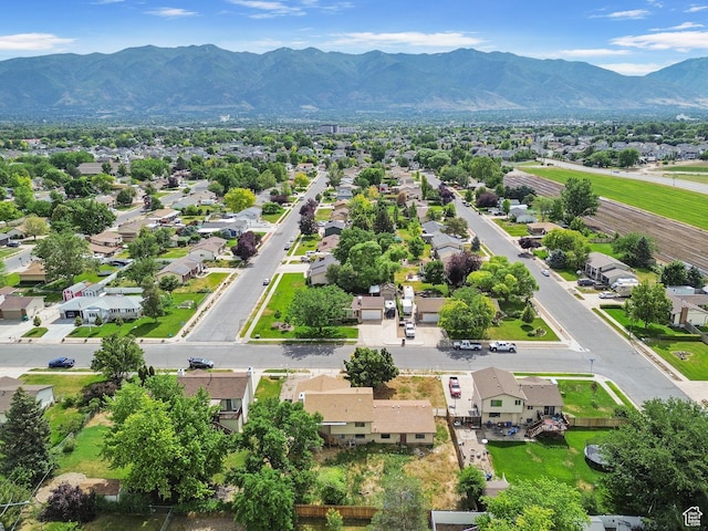 632 S 1150 W, Layton, UT 84041 - aerial view of residential area featuring a mountainous background