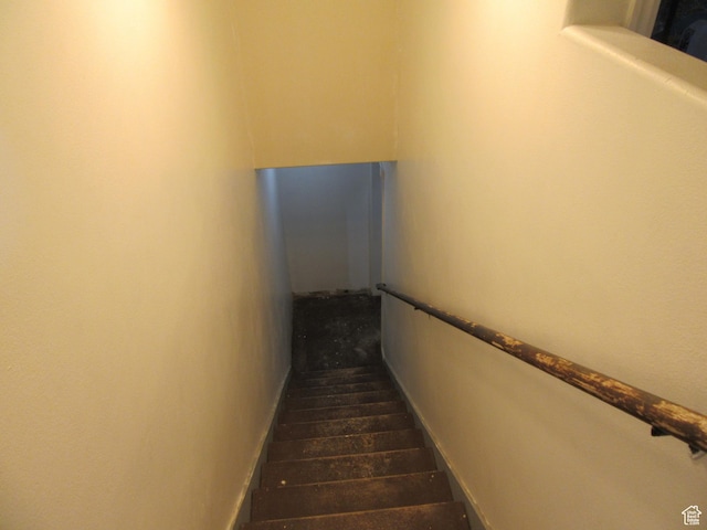 544 E 1875 S, Roosevelt, UT 84066 - staircase featuring wood finished floors