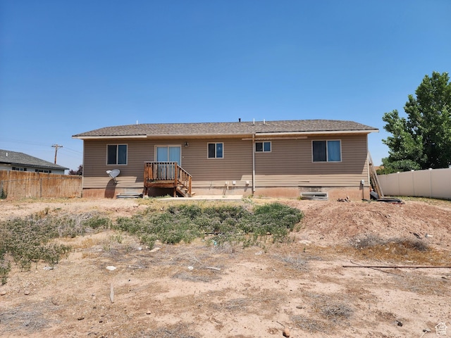 544 E 1875 S, Roosevelt, UT 84066 - rear view of property