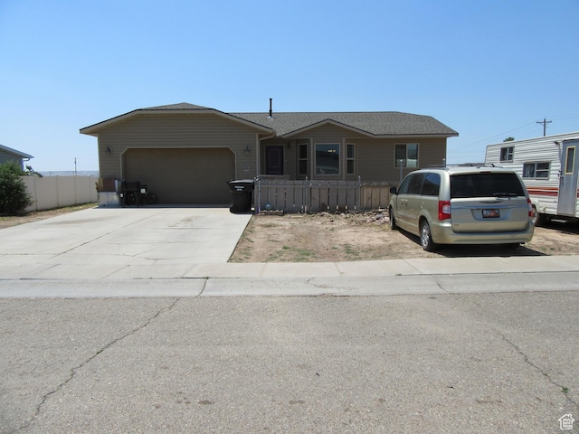 544 E 1875 S, Roosevelt, UT 84066 - view of front of property featuring a garage and driveway