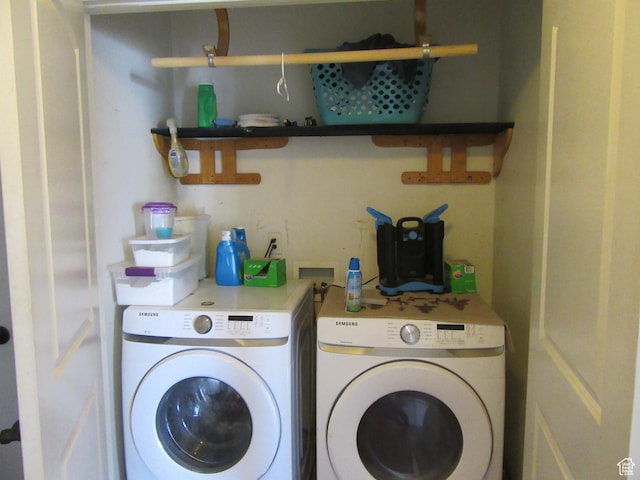 544 E 1875 S, Roosevelt, UT 84066 - washroom featuring separate washer and dryer
