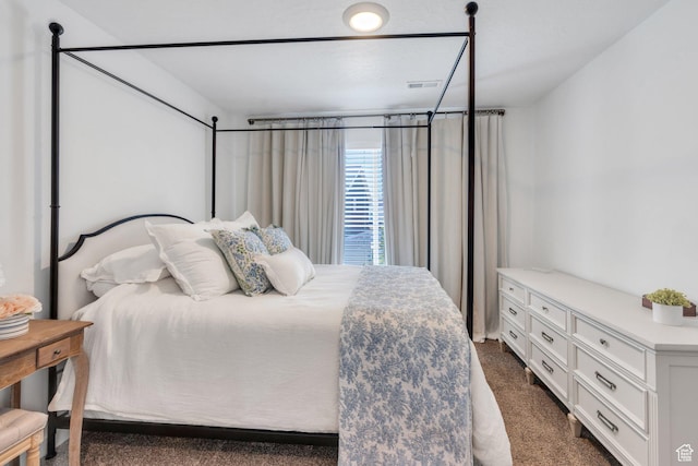 1127 W Hidden Spring Dr, Santaquin, UT 84655 - bedroom with dark colored carpet
