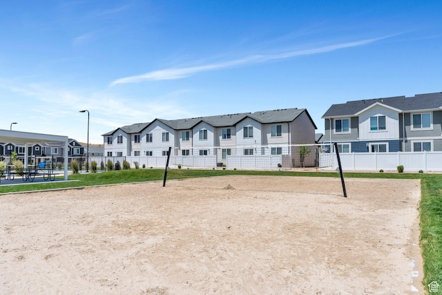 1127 W Hidden Spring Dr, Santaquin, UT 84655 - view of home's community featuring a residential view and volleyball court