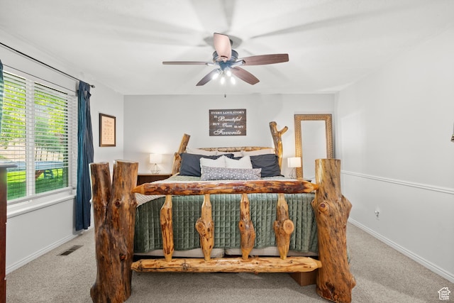 958 N Main St W, Farmington, UT 84025 - carpeted bedroom with baseboards and a ceiling fan