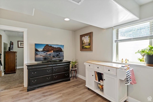 2876 S 1200 W, Syracuse, UT 84075 - living area featuring baseboards and light wood-style flooring