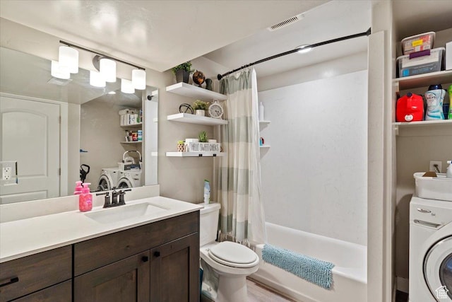 2876 S 1200 W, Syracuse, UT 84075 - full bath with washer / dryer, vanity, and shower / tub combo