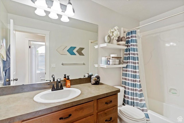 2876 S 1200 W, Syracuse, UT 84075 - full bath featuring vanity and shower / bath combo with shower curtain