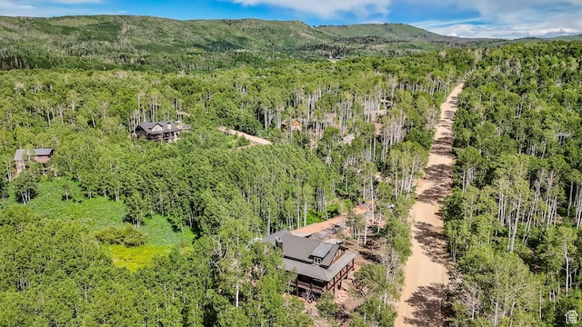 11301 E Marigold Ln Unit 1670, Heber City, UT 84032 - bird's eye view of a heavily wooded area and a mountain backdrop