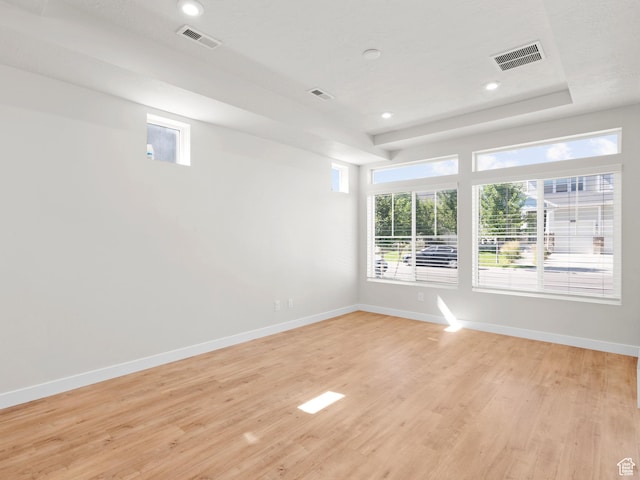 3199 W 2450 N, Lehi, UT 84043 - spare room with light wood-type flooring, plenty of natural light, and recessed lighting
