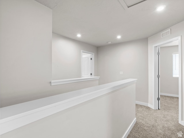 3199 W 2450 N, Lehi, UT 84043 - hallway with light colored carpet and recessed lighting