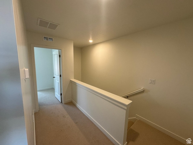 1650 N Main St N Unit 116, Layton, UT 84041 - hallway featuring an upstairs landing and carpet