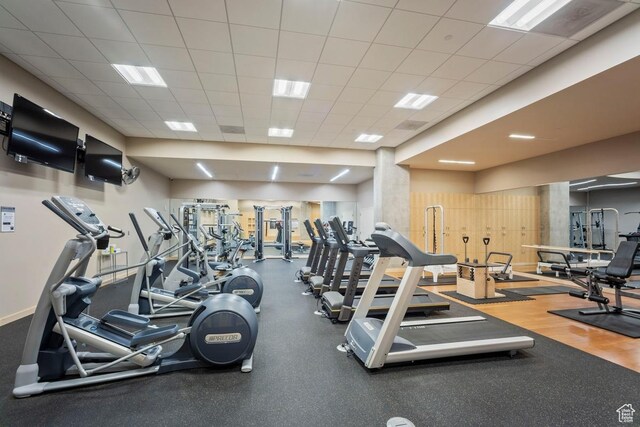 35 E 100 S Unit 708, Salt Lake City, UT 84111 - view of exercise room