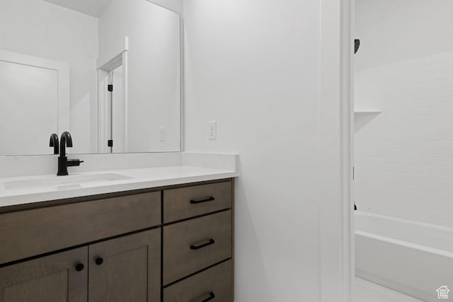 6658 W Docksider Dr, South Jordan, UT 84009 - bathroom featuring vanity and  shower combination