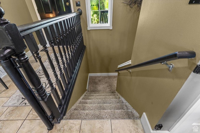 980 E 2850 N, North Logan, UT 84341 - staircase featuring baseboards