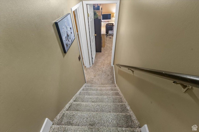 980 E 2850 N, North Logan, UT 84341 - staircase with carpet floors