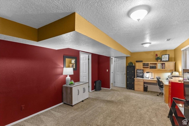 980 E 2850 N, North Logan, UT 84341 - home office featuring a textured ceiling and light colored carpet