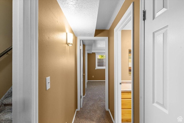 980 E 2850 N, North Logan, UT 84341 - hall with a textured ceiling and carpet floors
