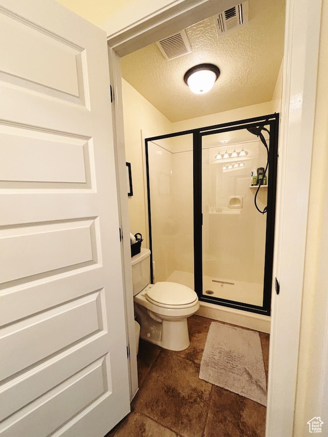 3853 Mitchell Dr, Santa Clara, UT 84765 - full bath featuring a stall shower and a textured ceiling