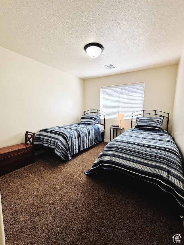 3853 Mitchell Dr, Santa Clara, UT 84765 - bedroom with carpet and a textured ceiling
