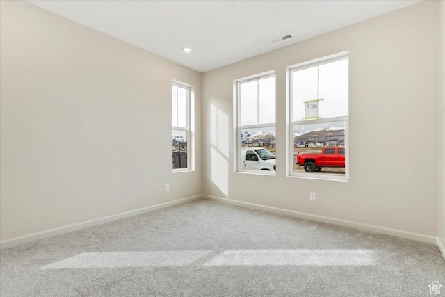 6168 W Franciscotti Dr Unit 605, South Jordan, UT 84009 - carpeted spare room with baseboards and recessed lighting