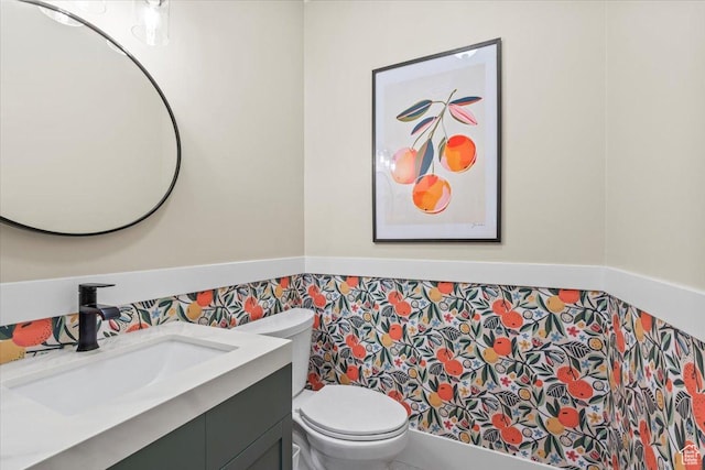 6264 S Dellron Dr, Murray, UT 84123 - bathroom featuring toilet and vanity