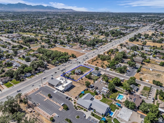 13225 S Redwood Rd, Riverton, UT 84065 - view of property location with mountains and property parcel outlined