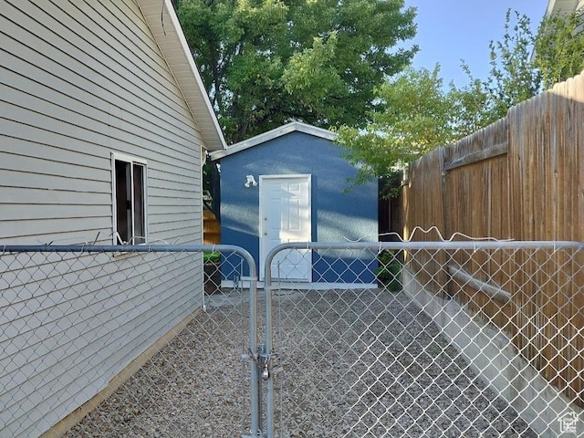 5373 W 6600 S, West Jordan, UT 84081 - view of home's exterior featuring a storage unit