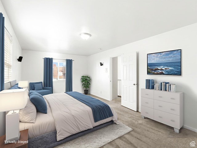1285 S 550 E, Springville, UT 84663 - bedroom featuring baseboards and light colored carpet