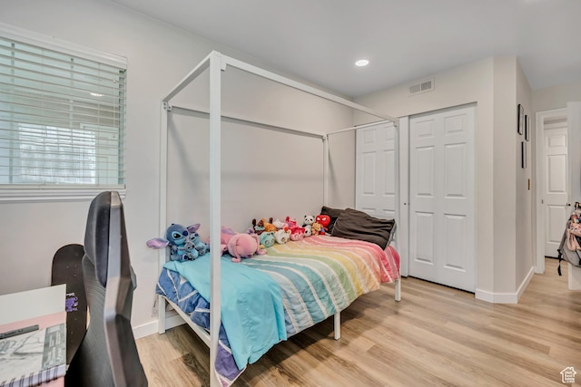 650 S Main St Unit 8102, Bountiful, UT 84010 - bedroom featuring light wood-type flooring and recessed lighting
