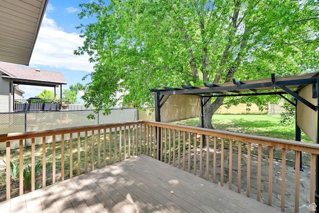 4188 S 2725 W, Roy, UT 84067 - view of wooden terrace