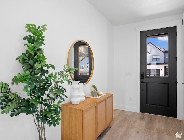 5885 N Canyon Rim Rd Unit 624, Lehi, UT 84043 - entrance foyer featuring light wood-style flooring and baseboards