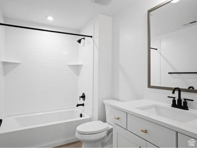 5885 N Canyon Rim Rd Unit 624, Lehi, UT 84043 - bathroom featuring vanity and shower / washtub combination