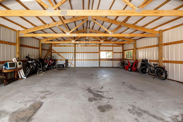 432 E 2700 N, North Ogden, UT 84414 - garage with metal wall