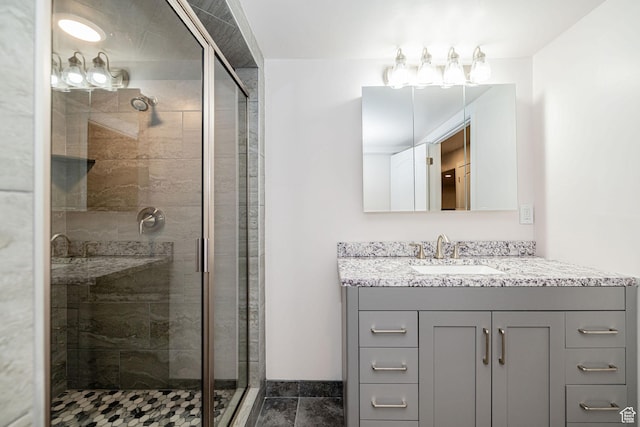 432 E 2700 N, North Ogden, UT 84414 - full bathroom featuring a shower stall and vanity