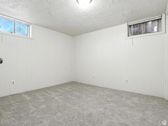 1951 W 4900 S, Roy, UT 84067 - below grade area featuring carpet flooring and a textured ceiling