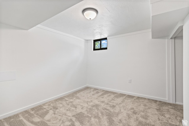 680 E 2800 N, North Ogden, UT 84414 - basement with carpet floors and a textured ceiling