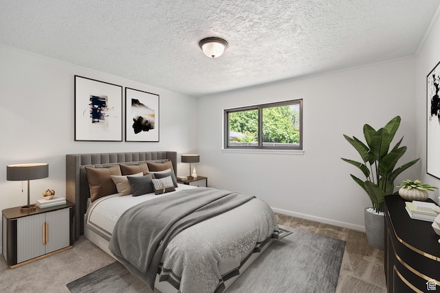 680 E 2800 N, North Ogden, UT 84414 - bedroom with light carpet and a textured ceiling