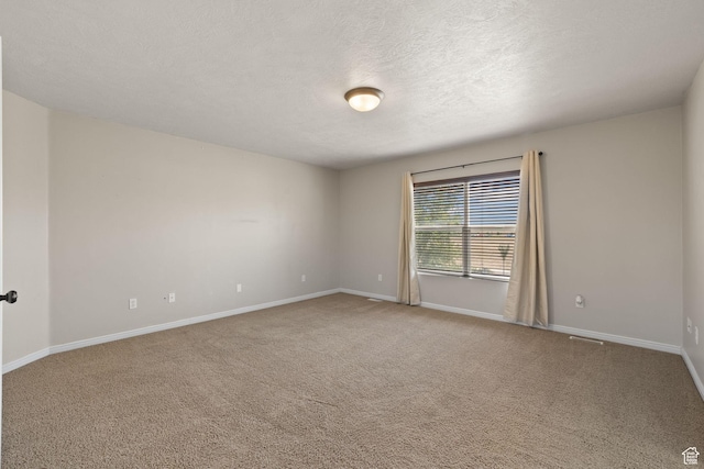 3991 W Hollandia Ln, West Jordan, UT 84084 - carpeted spare room with baseboards and a textured ceiling