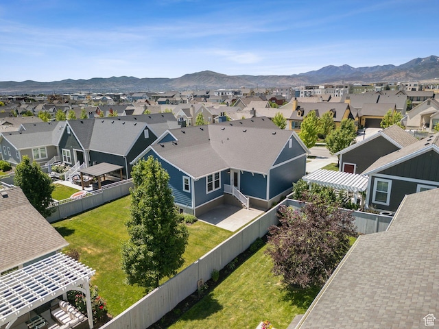 11103 S Kiwano Way W, South Jordan, UT 84009 - aerial perspective of suburban area featuring mountains
