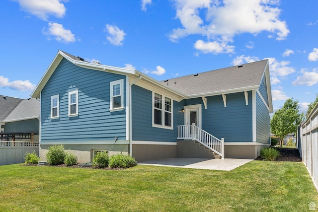 11103 S Kiwano Way W, South Jordan, UT 84009 - back of property with a patio